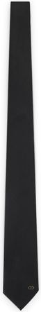 Valentino Garavani Black Logo Tie