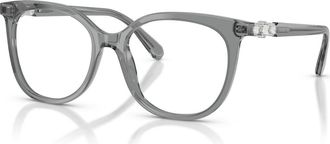 Swarovski 54mm Phantos optical glasses in Grey at Nordstrom