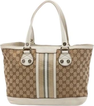 Gucci Pre-owned Sunset Tote Bag - Pre-owned - Mujer - Beige - ONE SIZE