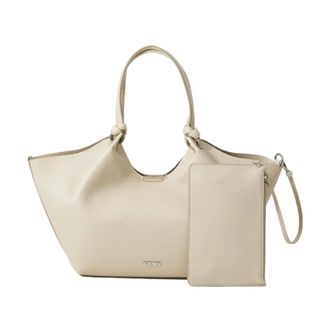 DKNY Tote Bags, female, Beige, Size: ONE SIZE Paula MD Tote