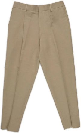 Calvin Klein Linnen Broek - Heren - Nette broeken - Beige - XS - Linnen - Broeken