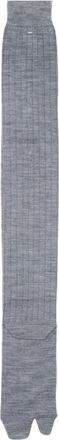 Maison Margiela Calzini con punta Tabi - Grigio