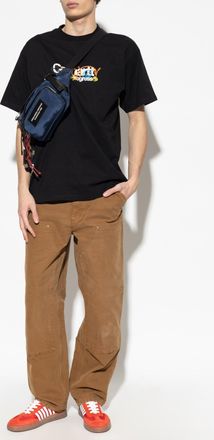 Carhartt Work in Progress T-shirt S/S Primary, Mens, Black