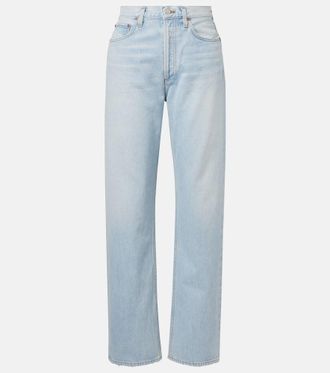 A Gold E Kelly high-rise straight jeans