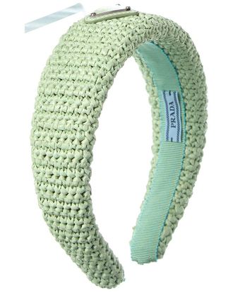 Prada Logo Crochet Headband