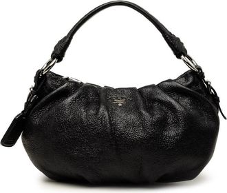 Prada Pre-owned Prada Pleated Cervo Lux Hobo Ladies ZZNKZ5JSOL6764I8