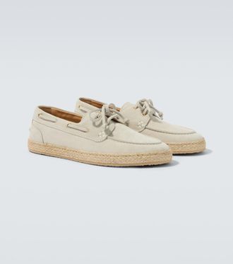 Brunello Cucinelli Suede boat shoes