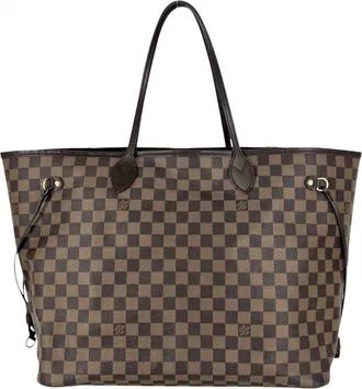 Louis Vuitton Brown Damier Canvas Handbag Tote Bag (Pre-Owned)