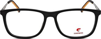 Carrera Unisex Black Rectangular Eyeglass Frames CARRERA 2045T