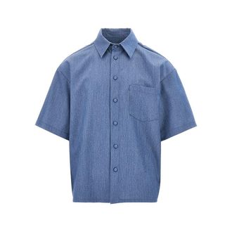C.9.3 Viscose-blend Boxy Fit shirt Man XL
