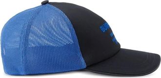 Burberry Caps & Mützen - Horseferry Logo Baseball Cap - Gr. S - in Blau - für Damen