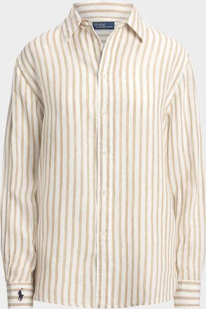 Polo Ralph Lauren Oversize Fit Linen Shirt