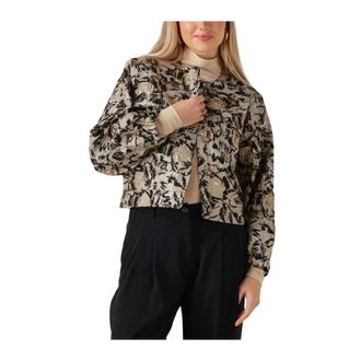 Summum Jassen, Dames, Veelkleurig, XL, Polyester, Jacket Bomber Jacquard