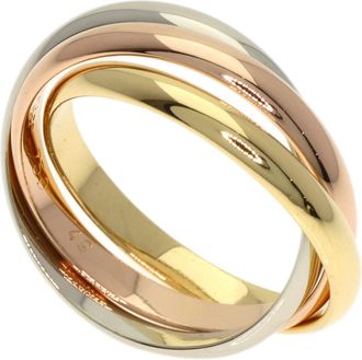 Cartier Yellow Gold (18K) Pink Gold (18K) White Gold (18K) Band Ring (Pre-Owned)