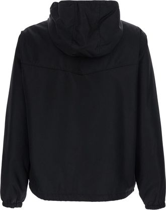Versace Tech Fabric Jacket - Black