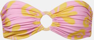 Cala de la Cruz Slip bikini Lulu a vita alta con stampa