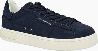 A|X Armani Exchange Mens ARMANI EXCHANGE TRAINER DEEP NAVY - Size: 12