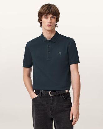 AllSaints Reform Short Sleeve Polo Shirt