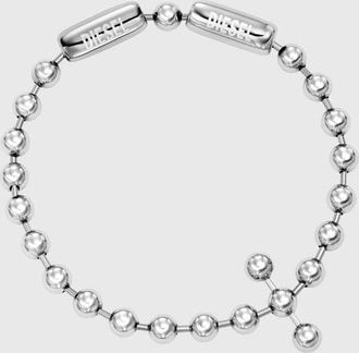 Diesel Stainless Steel Chain Bracelet - Bracelets - Unisex - Silver