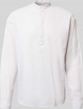 Mc Neal Regular Fit Freizeithemd aus Leinen-Baumwoll-Mix in Kitt, Gr&ouml;&szlig;e XXXL