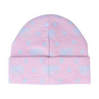 Chiara Ferragni Beanie - Dames - Hoeden - Roze - ONE Size - Accessoires