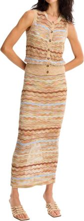 Allison New York Carmen Skirt In Blue Multi