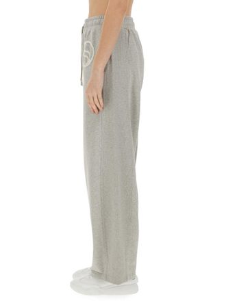 Stella McCartney Cotton Jogging Pants - Gray