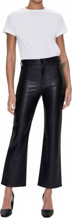 Pistola Denim Alley High Rise Vintage Ankle Bootcut Jeans In Oynx