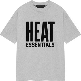 Fear of God x NBA Heat T-Shirt Light Heather 125AL244302F