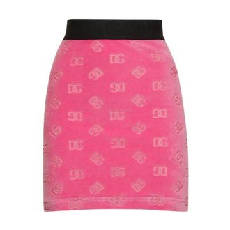 Dolce & Gabbana Short Skirts, female, Pink, Size: XS Short Skirt