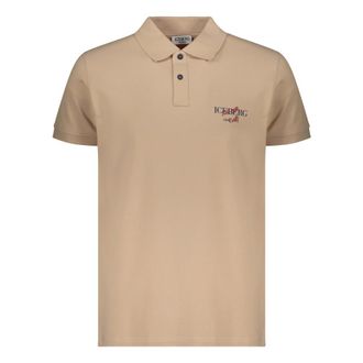 Iceberg Short-sleeved Polo - male - Iceberg - Polo Shirts - Beige - 2XL - Tops
