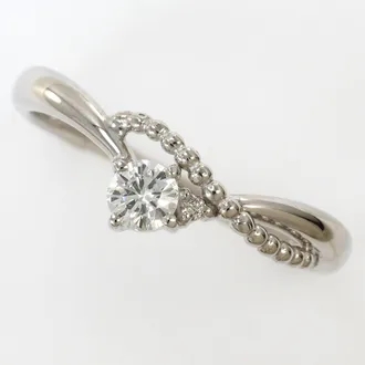 C&A White Gold White Gold (18K) Band Ring (Pre-Owned)