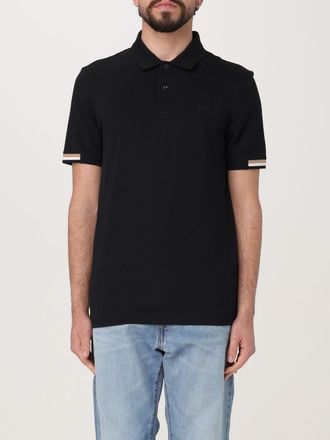 HUGO BOSS Polo Shirt Men color Black