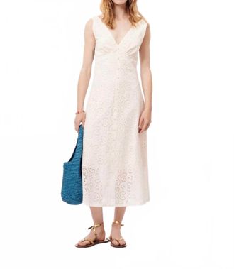 FRNCH Womens Crista Woven Dress In Creme