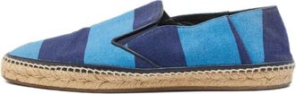 Burberry Espadrilles a righe - Blu