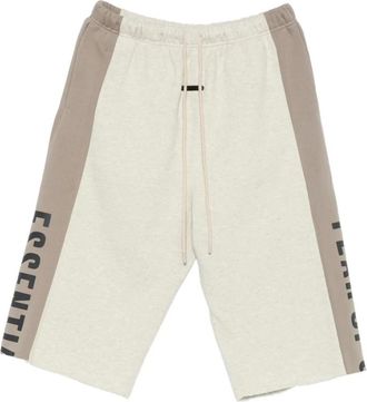 Fear of God Korte Broeken, Heren, Beige, L, Trainingsbroeken