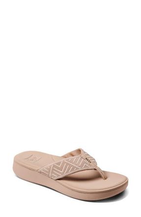 Reef Cushion Cloud Platform Flip Flop in Oasis Geo at Nordstrom, Size 11