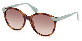 Max & Co. MO0084 56F Womens Sunglasses Tortoiseshell Size 55
