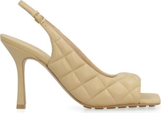Bottega Veneta Padded Leather Slingback Pumps