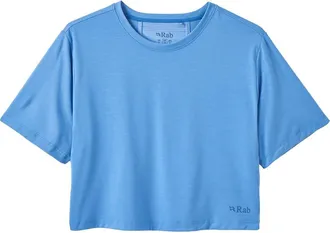 RAB Rivelin Crop T-Shirt - Womens in Bluebird at Nordstrom, Size X-Large