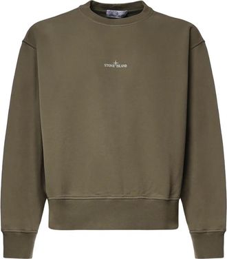 Stone Island Sweatshirts - Heren - Sweatshirts - Groen - 2XL - Hoodies & sweatvesten