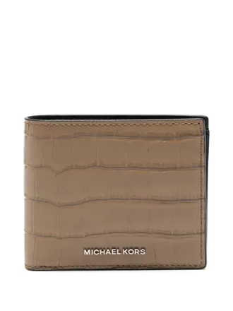 Michael Kors Leren portemonnee - Bruin
