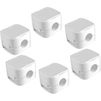 OEM Juego De 6 Bridas Para Cables De Datos, Bridas Autoadhesivas, Soporte Para Cables, Organizador Magn&eacute;tico De Cables, Organizador De Cables De Carga, Br