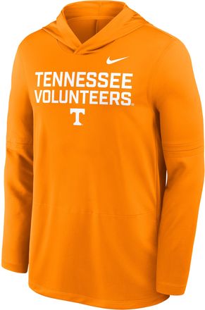 Nike Tennessee Sideline Nike Mens Dri-FIT College Long-Sleeve Hooded Top in Orange | 03B987FUTN-7XL