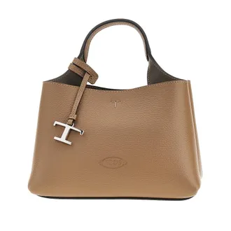 Tod's Grained leather micro shopping bag Woman One Size