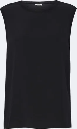 Joseph Bley silk cr&ecirc;pe top