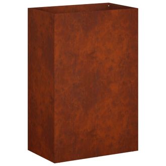 vidaXL Macetero De Jard&iacute;n Oxidado 40 X 30 X 75 Cm Acero Oxidado Vidaxl