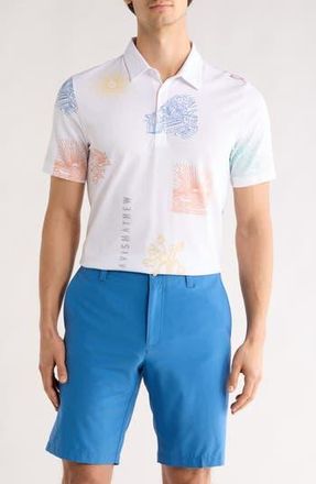 Travis Mathew Passport Polo in White at Nordstrom Rack, Size Xx-Large
