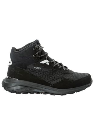 Jack Wolfskin Sneaker JACK WOLFSKIN DROMOVENTURE TEXAPORE MID W, Damen, Gr. UK 5,5 - EU 39, Normalschaft, grau (phantom), Main Material Second Material 100% Polyami