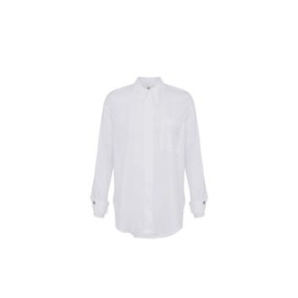 Elisabetta Franchi Mujer, Blusas y Camisas, Blanco, Talla: M